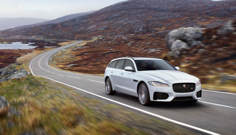 Illustration for article titled The 2018 Jaguar XF Sportbrake Is Bringing Its Gorgeous Looks To America
